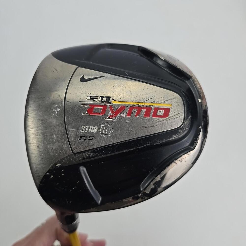 Nike SQ Dymo 9.5 Degree Driver Golf LEFT HANDED Graphite 69 Stiff Flex